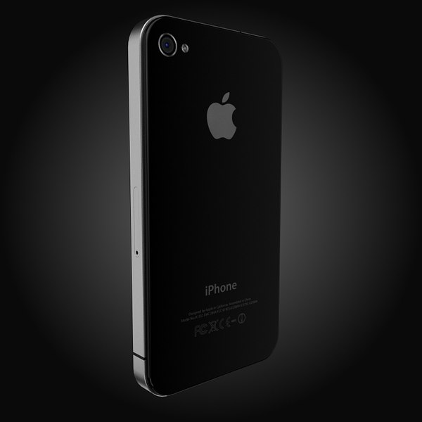 apple iphone 4 3d model - Apple iPhone 4 by Artem_Shvetsov