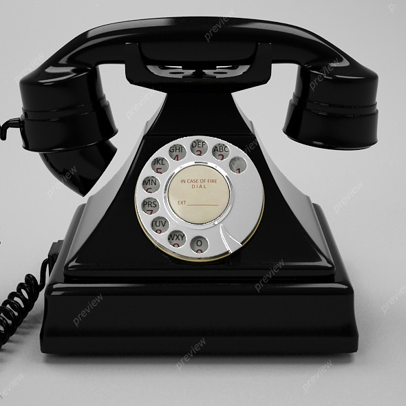 max retro telephone - Retro Telephone... by RomanPritulyak