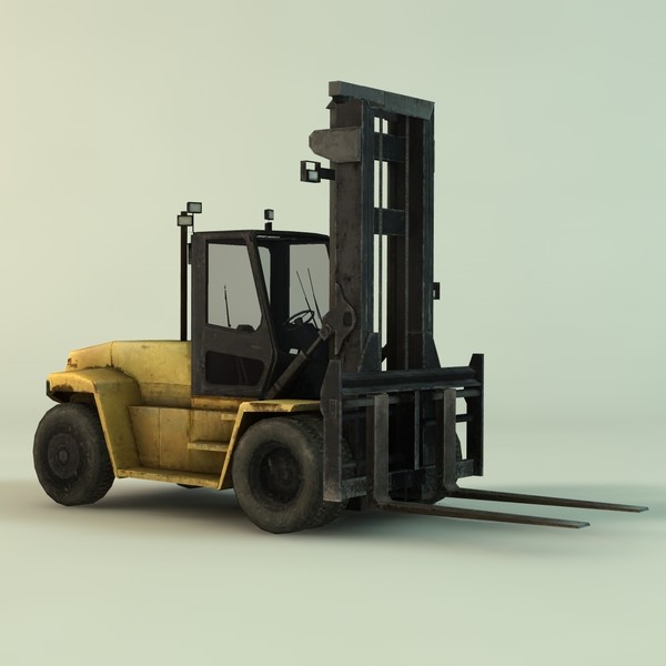 lift forklift 3ds - Forklift by TiRex3D