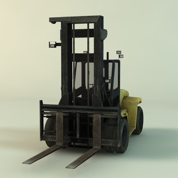 lift forklift 3ds - Forklift by TiRex3D