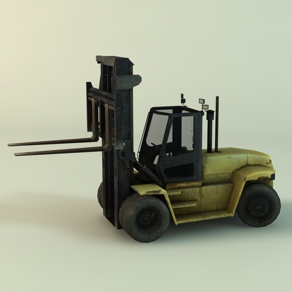 lift forklift 3ds - Forklift by TiRex3D