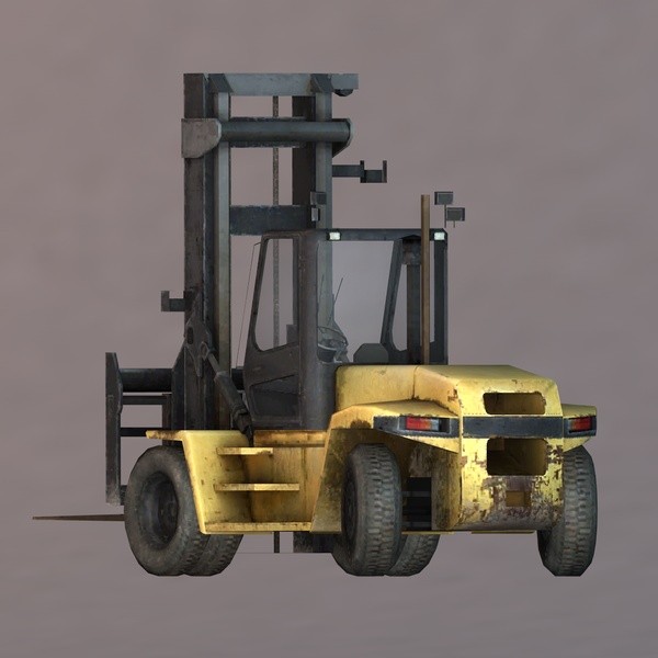 lift forklift 3ds - Forklift by TiRex3D