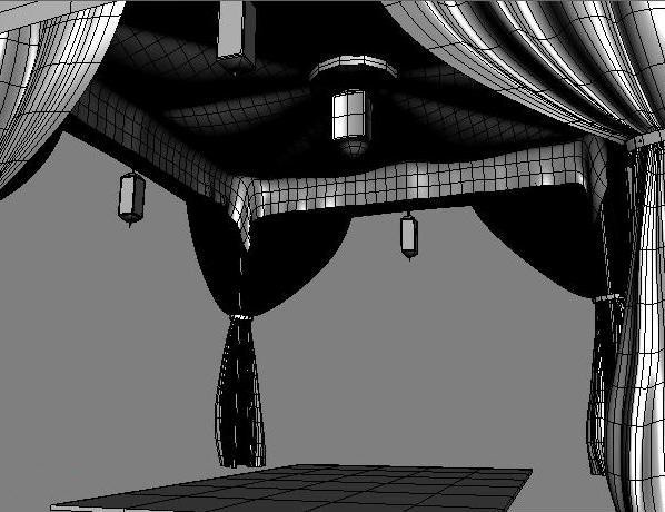 arabian luxury tent 3d obj - Arabian Luxury Tent by Sirren