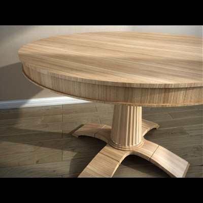 3d model table dinner c45 selva - Selva Table Dinner c45 by RTEwork