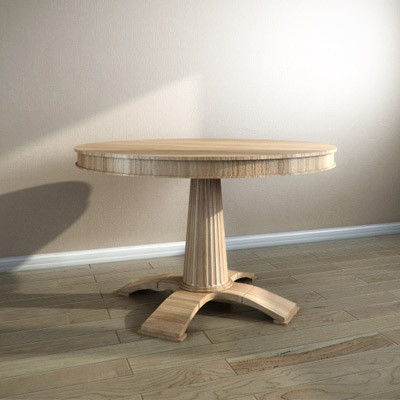 3d model table dinner c45 selva - Selva Table Dinner c45 by RTEwork