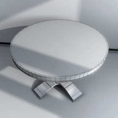 3d model table dinner c45 selva - Selva Table Dinner c45 by RTEwork