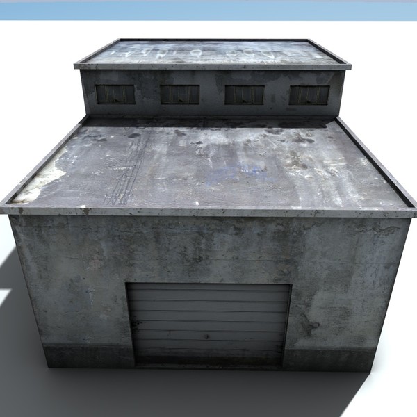 obj building - lowpoly building by ERLHN