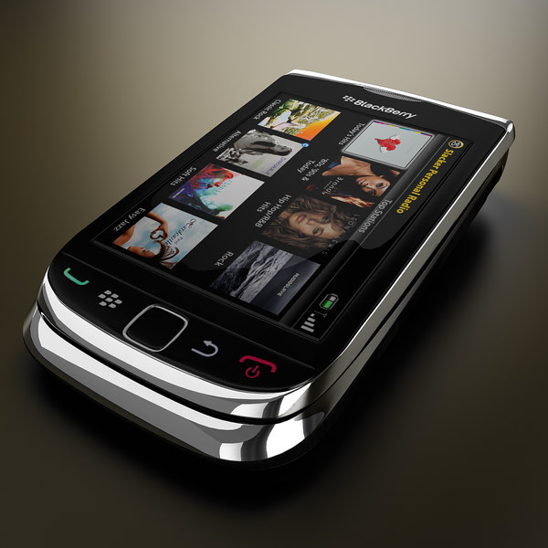 new blackberry 9800 torch 3d model - Blackberry 9800 Torch cell phone... by Leeift
