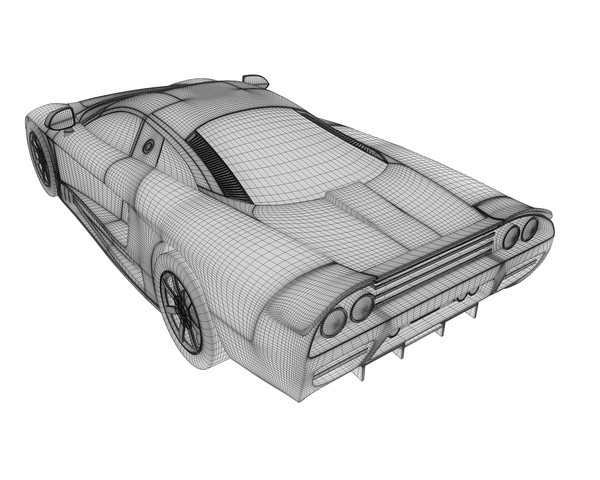 maya saleen s7 - saleen s7 by zildasoft