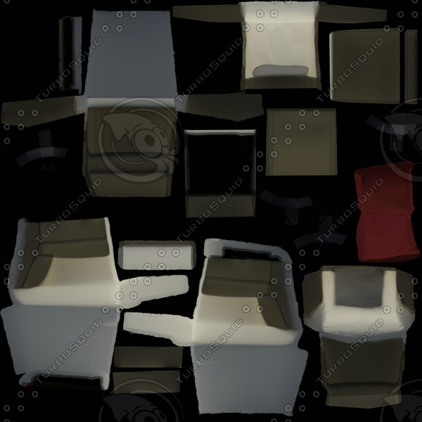 3d armchair real-time - Chair.zip by reppepillihc