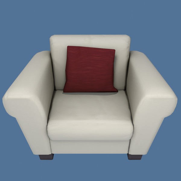 3d armchair real-time - Chair.zip by reppepillihc