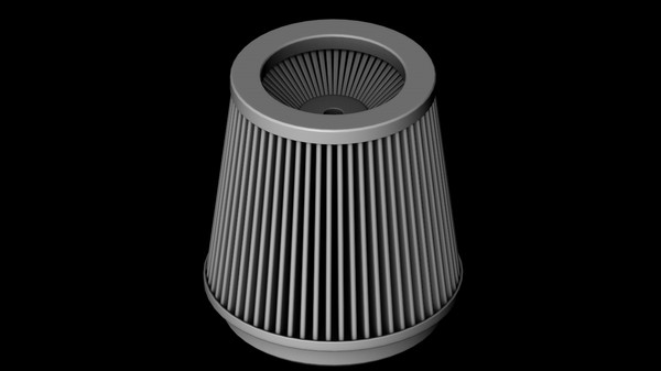 air filter race sport obj - Air Filter Assembly Race Sport by tuann123