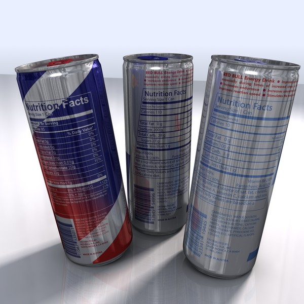 obj red bull - Red Bull collection by HoloDyne Systems