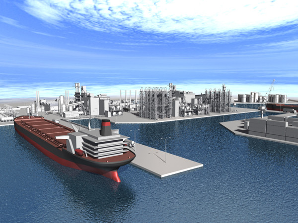 port harbour 3d model - PORT - HARBOUR... by Imagework