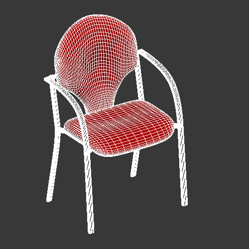 3ds furnitures coffee table chair - Three Furnitures by MingDaniel