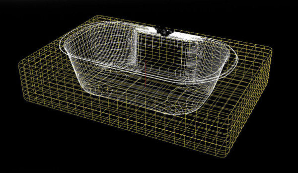 3d model bath shower - kuuvet by erkin harmanli