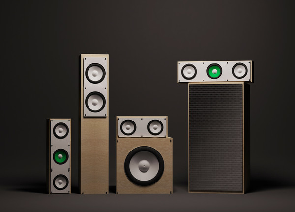 3d model subwoofer sub woofer - SubWoofer by dentonvanzan