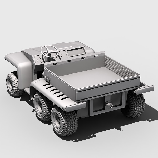 john deere gator 6x4 3d max - John Deere Gator 6x4 by Sandu_Bublic