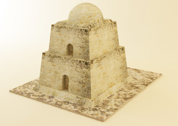3d arab house - Arab House by luledesign