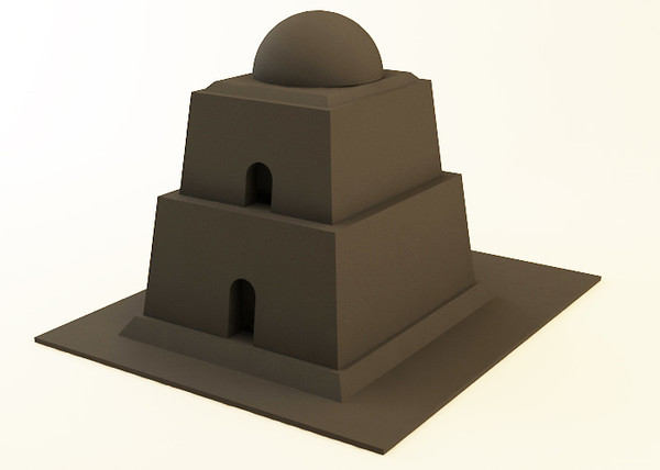 3d arab house - Arab House by luledesign