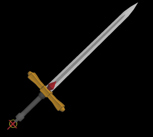 3d model medieval sword - Medieval Sword by zelcer72