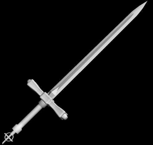 3d model medieval sword - Medieval Sword by zelcer72
