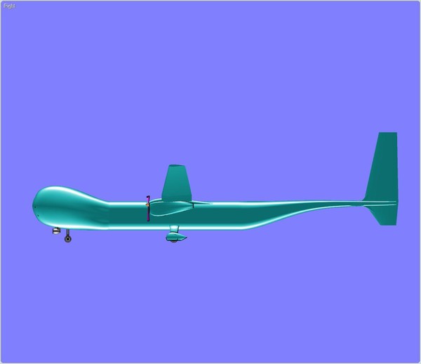 3d aurora uav long endurance model - Aurora Orion Long Endurance UAV Assembly Model Update by RodgerSaintJohn