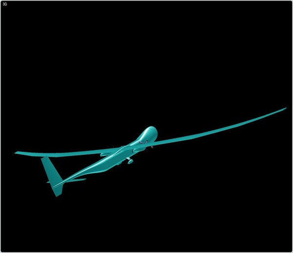 3d aurora uav long endurance model - Aurora Orion Long Endurance UAV Assembly Model Update by RodgerSaintJohn