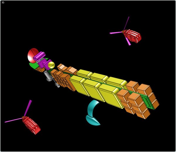3d aurora uav long endurance model - Aurora Orion Long Endurance UAV Assembly Model Update by RodgerSaintJohn