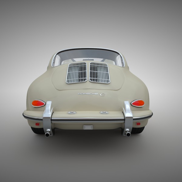 3d porsche 356 coupe model - Porsche 356 C Coupe by semenyuk_tv