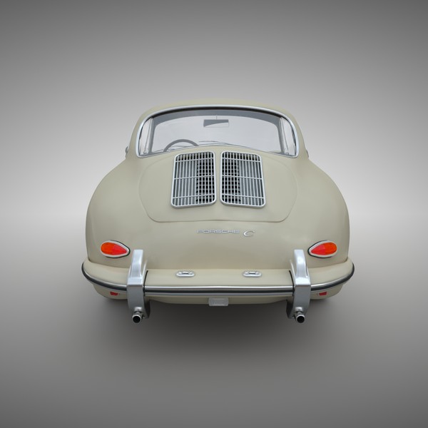 3d porsche 356 coupe model - Porsche 356 C Coupe by semenyuk_tv