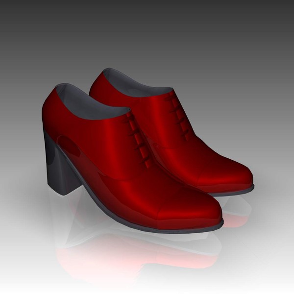 woman shoes 3d 3ds - Women
