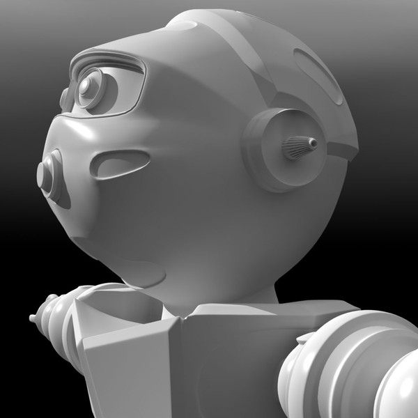 x modo motion graphics - Mini Robot by KeremGogus