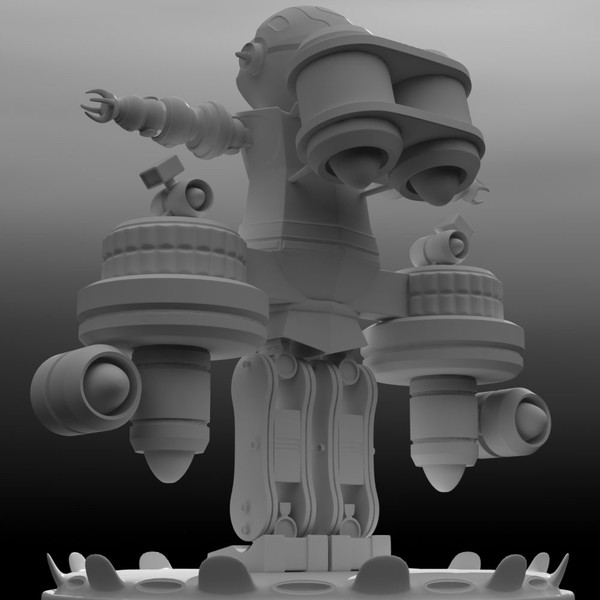 x modo motion graphics - Mini Robot by KeremGogus