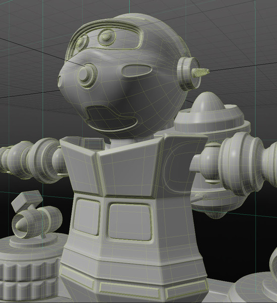 x modo motion graphics - Mini Robot by KeremGogus