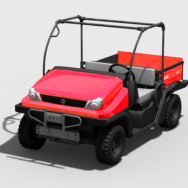 3d model kubota rtv 500 - Kubota RTV 500 by Sandu_Bublic