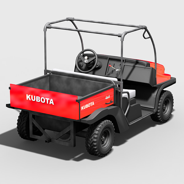 3d model kubota rtv 500 - Kubota RTV 500 by Sandu_Bublic