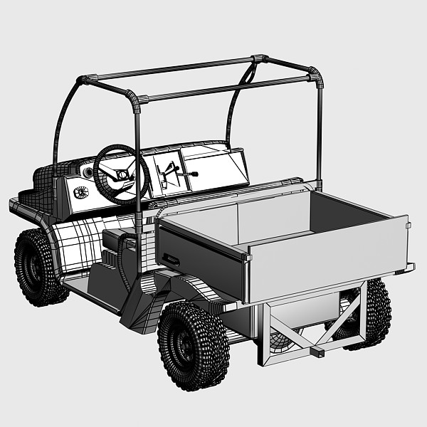 3d model kubota rtv 500 - Kubota RTV 500 by Sandu_Bublic