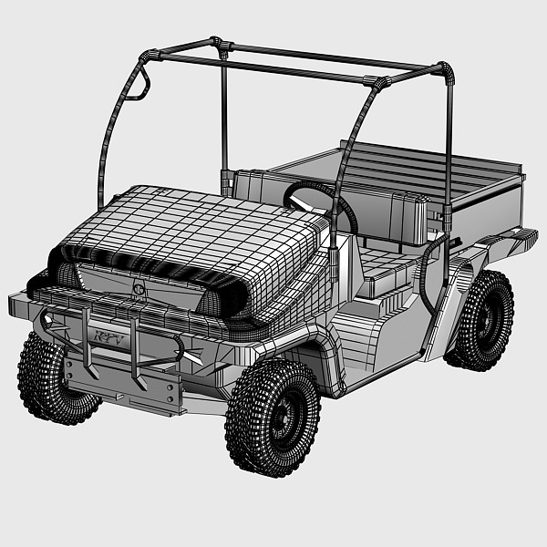 3d model kubota rtv 500 - Kubota RTV 500 by Sandu_Bublic