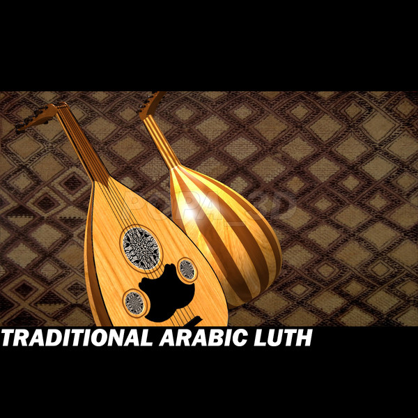 traditional arabic lute oud max - Arabic lute *Oud* by POPA_3D
