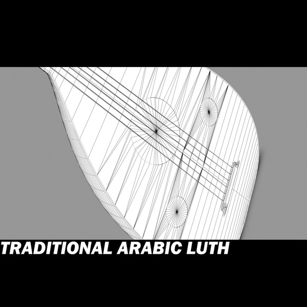traditional arabic lute oud max - Arabic lute *Oud* by POPA_3D