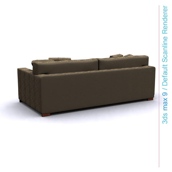 3d model modern architectural - sofa 01 by lajhar