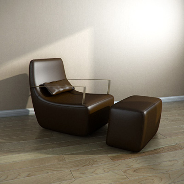 poltrone neo armchair ligne roset 3d model - Ligne Roset Poltrone Neo by RTEwork