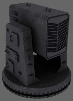 3d model rim-116 missile - RIM-116 Missile Launcher... by SolCommand