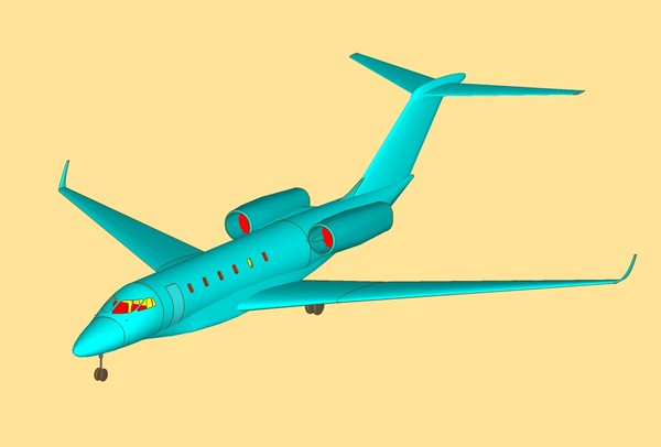 3ds max citation sketchup assembly 7 - Citation TEN SketchUp  7 Assembly Model by RodgerSaintJohn