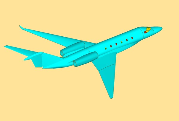 3ds max citation sketchup assembly 7 - Citation TEN SketchUp  7 Assembly Model by RodgerSaintJohn