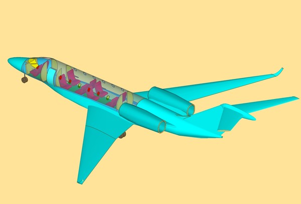 3ds max citation sketchup assembly 7 - Citation TEN SketchUp  7 Assembly Model by RodgerSaintJohn
