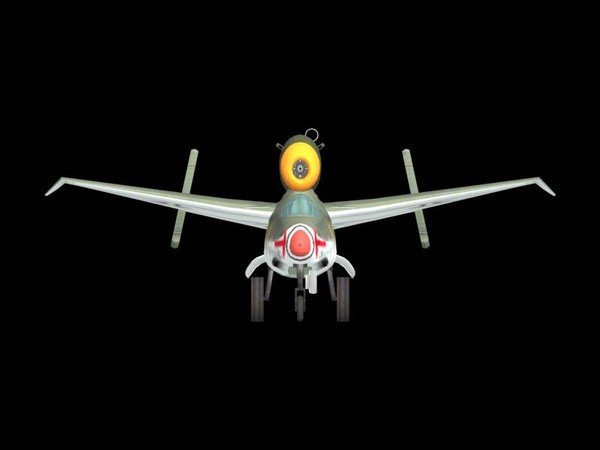 heinkel 162 volksjäger 3ds - He 162 Volksjäger by FangioDesign