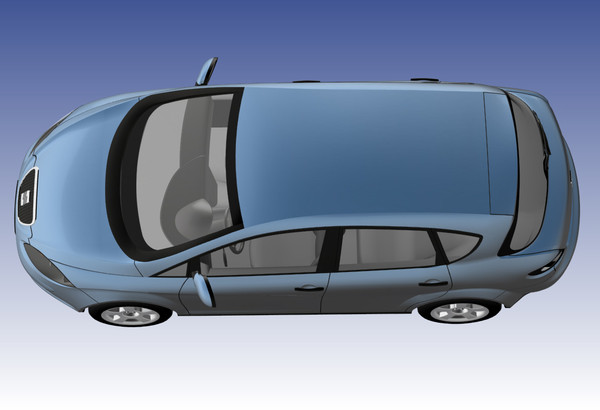 seat toledo 3d model - Seat Toledo by DreiDe