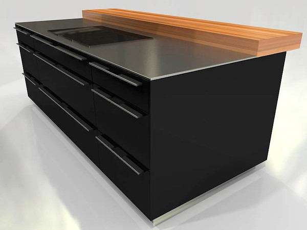 3d kitchen bulthaup b3 - Contemporary Kitchen Bulthaup b3 by 3DmakeWork